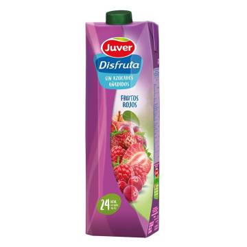 DISFRUTA red berries nectar without added sugar JUVER 1l.