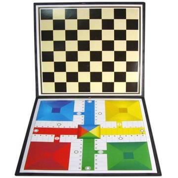 PARCHEESI AND DRAUGHTS BOARD