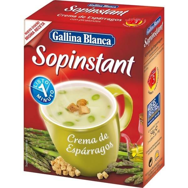Sopinstant Spargel Cremesuppe GALLINA BLANCA