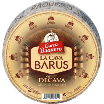 Fromage affiné La Cava Barus GARCIA BAQUERO 1/2 pc 2,3 kg. environ.