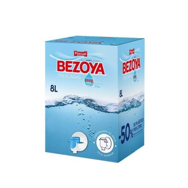 Agua Mineral Bezoya 1 l, Sin gas, Aguas, Aguas, Zumos y Refrescos