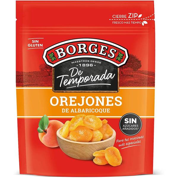 DRIED APRICOTS 200G BORGES