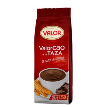 Valorcao chocolate powder VALOR bag 250g.