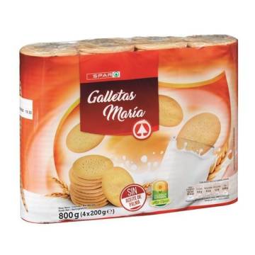 Biscuits Maria 4 x 200 g SPAR 800 g