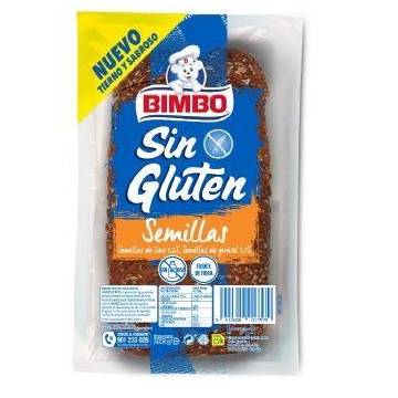 BIMBO gluten-free seeded bread 280g.