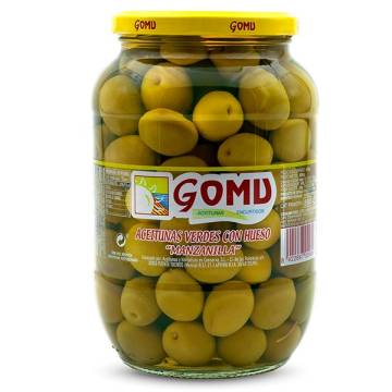 Olives entières Camomille GOMU 800g.