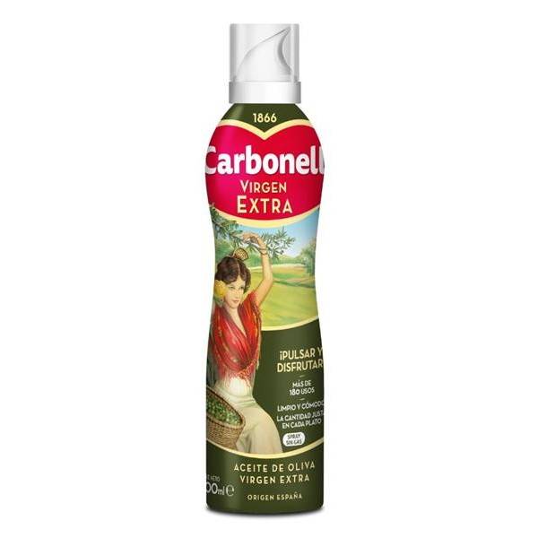 Aceite de Oliva Virgen Extra en Spray 200 ml Carbonell
