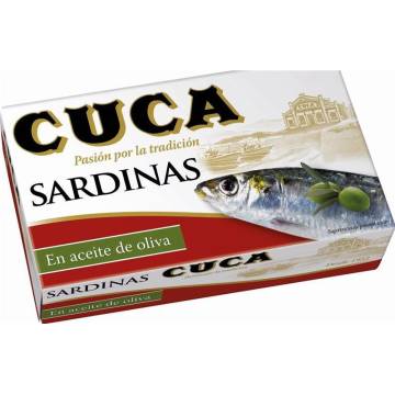 Sardinas en Aceite de Oliva CUCA 120 G.