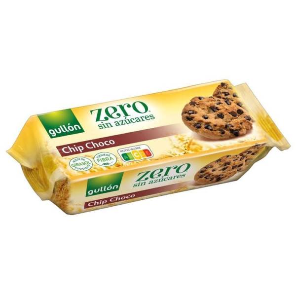 Biscuits sans sucre Zero Chip Choco GULLÓN 125 G