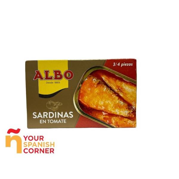 Sardines with tomato sauce ALBO 120g.