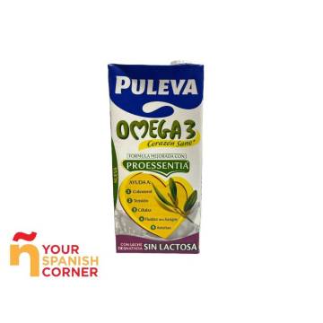 Lait écrémé Omega 3 sans lactose PULEVA 1l.