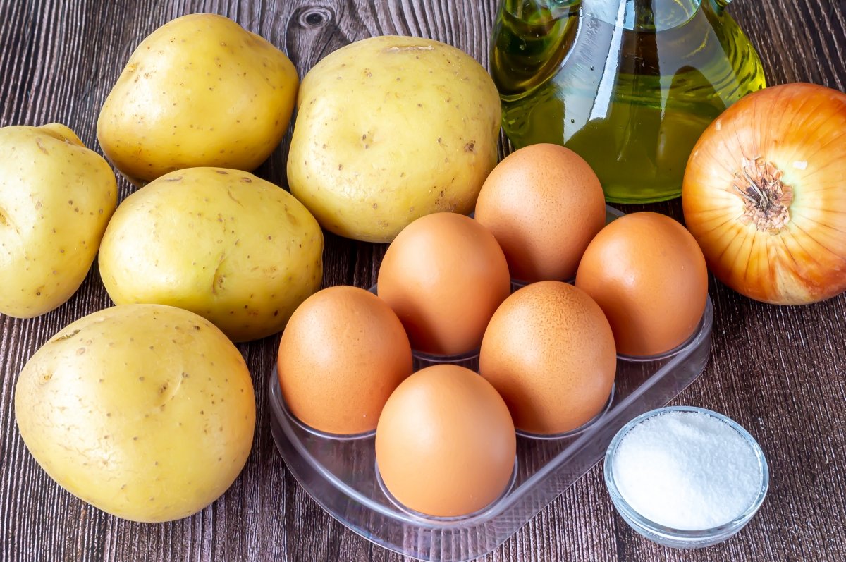 ingredientes tortilla de patatas