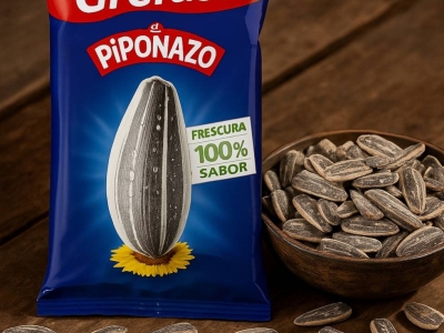 El Piponazo von Grefusa: Sonnenblumenkerne mit dem Geschmack Spaniens